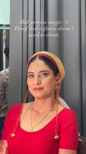 Jammu Makeup Artist on Instagram: "My beautiful bride deepti✨❤️"