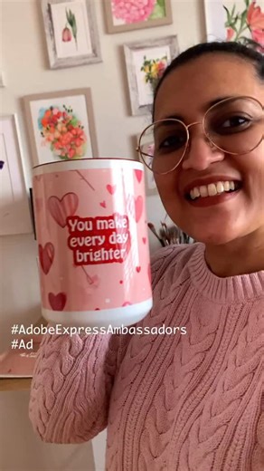 Kanchan Kaul | For Valentine’s Day, I used Adobe Express Bulk Create to generate loads of design variations at once using a simple file. Different... | Instagram