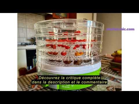 Avis sur la Ariete B-Dry 616, Séchoir et Déshydrateur de Fruits et Légumes, 5 Grilles Amovibles, Tem