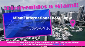 1.2K views · 27 reactions | Makaira in Miami!! Join us at Miami International Boat Show to see the newest in the Hybrid Series… 2600 Makaira. Pier 2 In-Water at Sea Isle Marina, Downtown Miami. #MYkaira #2600makaira #hybrid #bluewaveboats #since1992 | Blue Wave Boats | Facebook