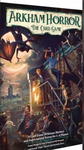 What's the new Arkham Horror Card game all about?!?!