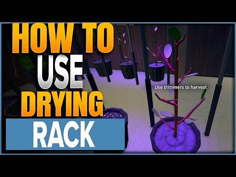 How To Use Drying Racks In Schedule 1