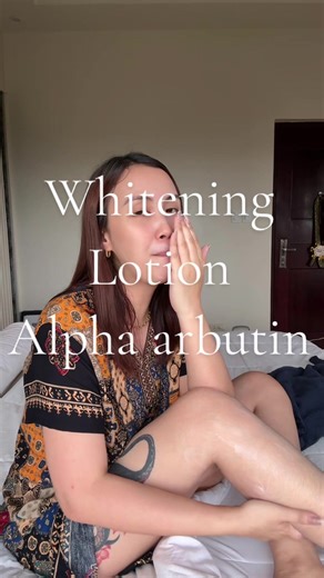 Whitening Lotion with Alpha Arbutin for Skin Care