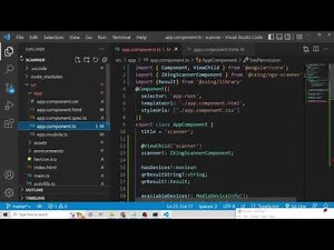 Angular 13 QR Code Scanner Using Webcam and Display Info in Browser Using ngx-scanner-qrcode in TS