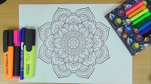 8K views · 61 reactions | It's mandala time! Get ready for continuous tingles as you watch this 80-minute video which we made a year ago. Truly relaxing! | ASMR | Facebook