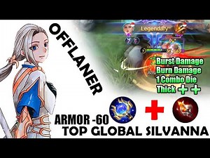 Silvanna Sidelaner Often Bully - Silvanna Best Build 2021 - Build Silvanna Tersakit 2021