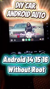 Install android 9 to 16 without root #android #automobile #auto #smartphone #diycar #smartphone