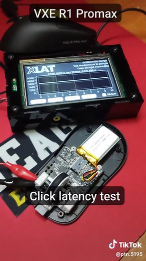 VXE R1 Promax Click Latency Test for Gamers