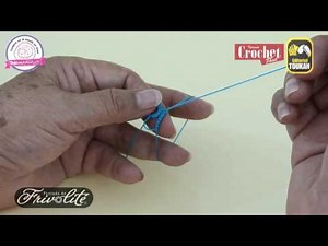 Aprende a tejer frivolité / Uniones