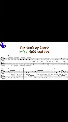 [악보/가사] I hate myself for loving you / Joan Jett & Blackheart 1.0 배속