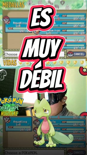 REVELÓ el SEGUNDO tipo de mi INICIAL | Pokémon Dual-Type NUZLOCKE | Ep.3 #daelenorpokémon #nuzlocke
