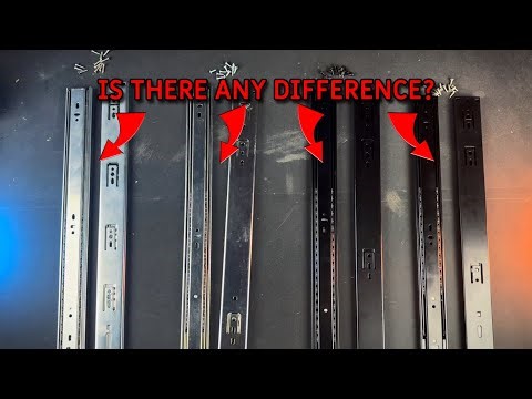 Testing Out All Of These Drawer Slides