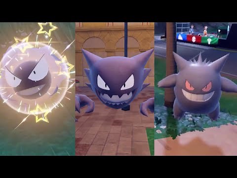Get Shiny Gastly & Gengar Evolution | Pokémon Scarlet and Violet