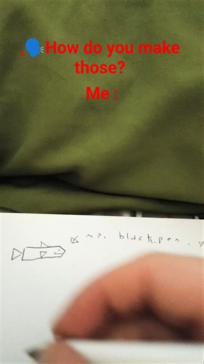 semi tutorial on how to draw a firefish/ missilefish/rocketfish