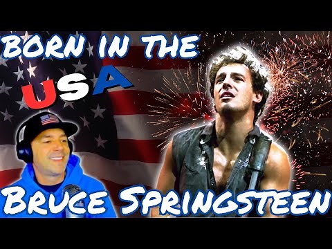 FIRST TIME REACTION Bruce Springsteen - Born In The USA