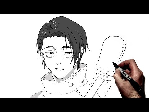 How To Draw Yuta (Shibuya) | Step BY Step | Jujutsu Kaisen