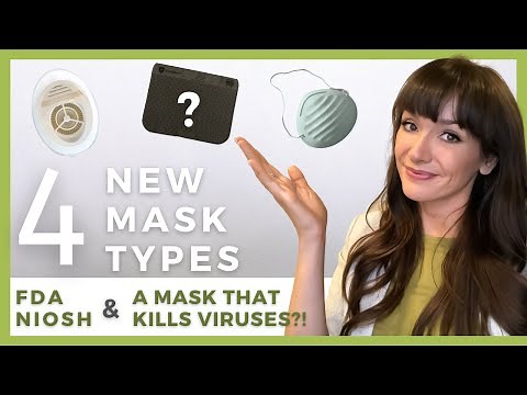 4 NEW FACE MASK TYPES | NIOSH, FDA approved and new features.