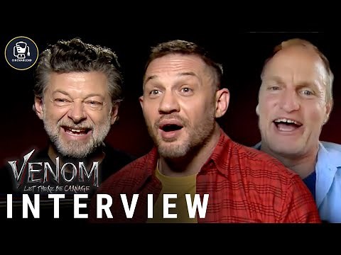 'Venom: Let There Be Carnage' Interviews with Tom Hardy, Woody Harrelson & Andy Serkis