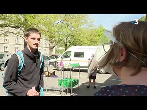 Besançon : Des étudiants confinés reçoivent l'aide de la Croix Rouge et Banque Alimentaire