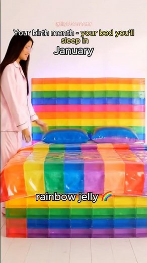 POV: Your Month Decides Your Bed 😴✨ | Satisfying ASMR Shorts