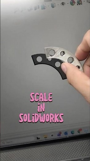 How to Scale Parts in SOLIDWORKS Like I Real Life| CAD Tips #solidworks #engineering #design #3d#2d