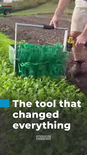 Harvest Baby Kale & Arugula Fast: Farm Tool
