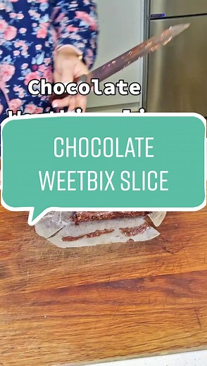 Easy Chocolate Weetbix Slice Recipe