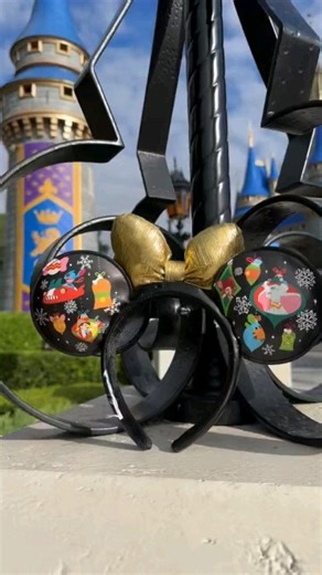 Holiday ears SPOTTED! We found these new Character Christmas Ears at Ye Old Christmas Shop for $39.99. And the best part…they light up! 🤩 | Disney World Packages -Orlando Florida