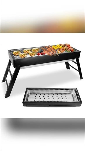 UCBBQ Portable Charcoal Grill – Tailgate Edition | Foldable, Compact, Outdoor BBQ