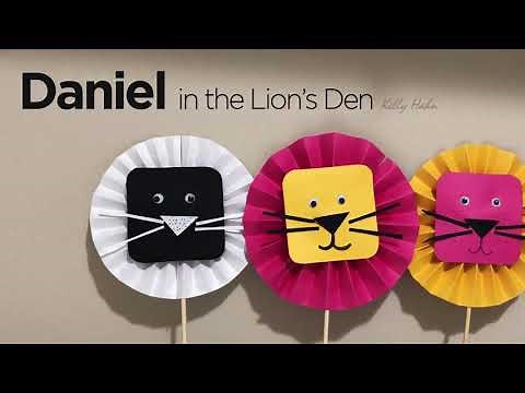 Daniel Sunday School Crafts | Daniel in the Lion's Den