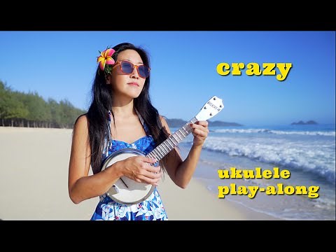 Crazy - Willie Nelson/Patsy Cline (ukulele cover) || Cynthia Lin Play-Along