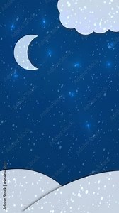 Animated advent calendar. 25 animations in one style. December 17th. Suitable for YouTube Shorts, Instagram Reels and Stories, TikTok.