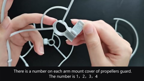 Mini 4K Propeller Guard for DJI Drone Propeller, Safety Accessories for DJI Mini 4K / Mini 2 SE Propellers Protector Drone Accessories (Upgraded Version)