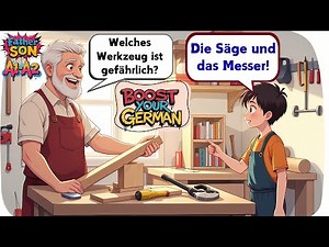 🍳Learn German for Beginners: Simple Q&A with Dad 📘