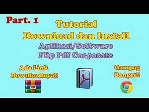 Tutorial Download dan Installasi Flip PDF Corporate|Part 1