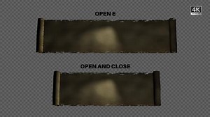 Old Paper Scroll Animation