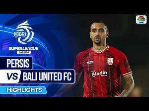 Persis Solo VS Bali United FC - Highlights | BRI Super League 2025/26