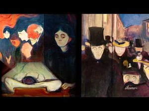 Edvard Munch -- Anxiety, at Aarhus Kunstmuseum