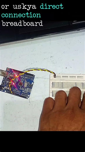 “Arduino LED Without Code 😳 (Beginner Trick)”