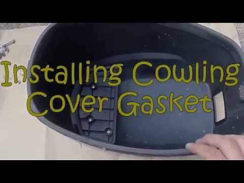 Installing Cowling Cover Gasket
