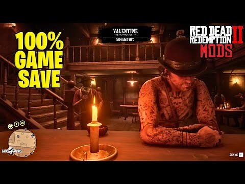 How to install 100% Save (RDR2 MODS) 2024