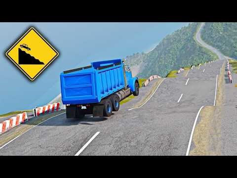 BeamNG.Drive – Epic High Speed Car Jumps & Crashes | Realistic Simulation