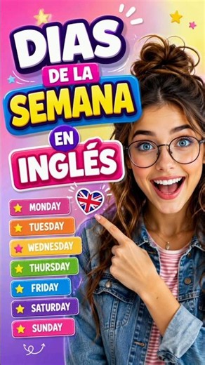 Days of the week in English