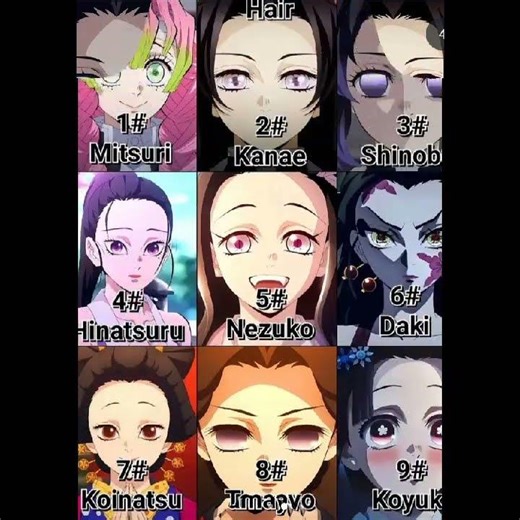Demon slayer female ranking , lets see your rank guys #anime #demonslayer #knyedits #otakuhouse