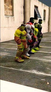 GTA V: SHE HULK SAVE HULK FROM BLACK SPIDDY || #trending #shorts #short #YOUTUBESHORTS