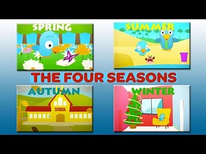 Basic Vocabulary - Learning The Four Seasons
