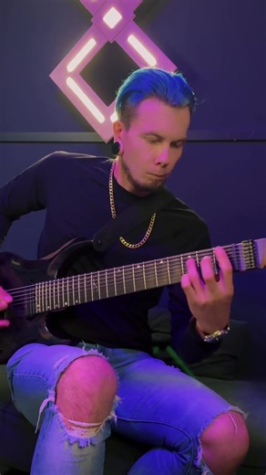 Metalcore Guitarist Performance on TikTok
