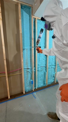 Soundproofing a Basement Wall with Spray Foam