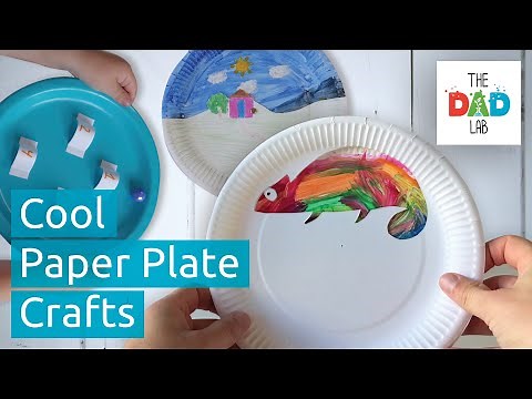 5 Amazing Paper Plate Art and Craft Ideas for Kids | Paper Plate Craft, Puzzles and Games for Kids