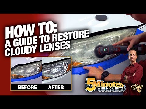 Headlight Restoration: How-To Guide To Restore Cloudy Lenses